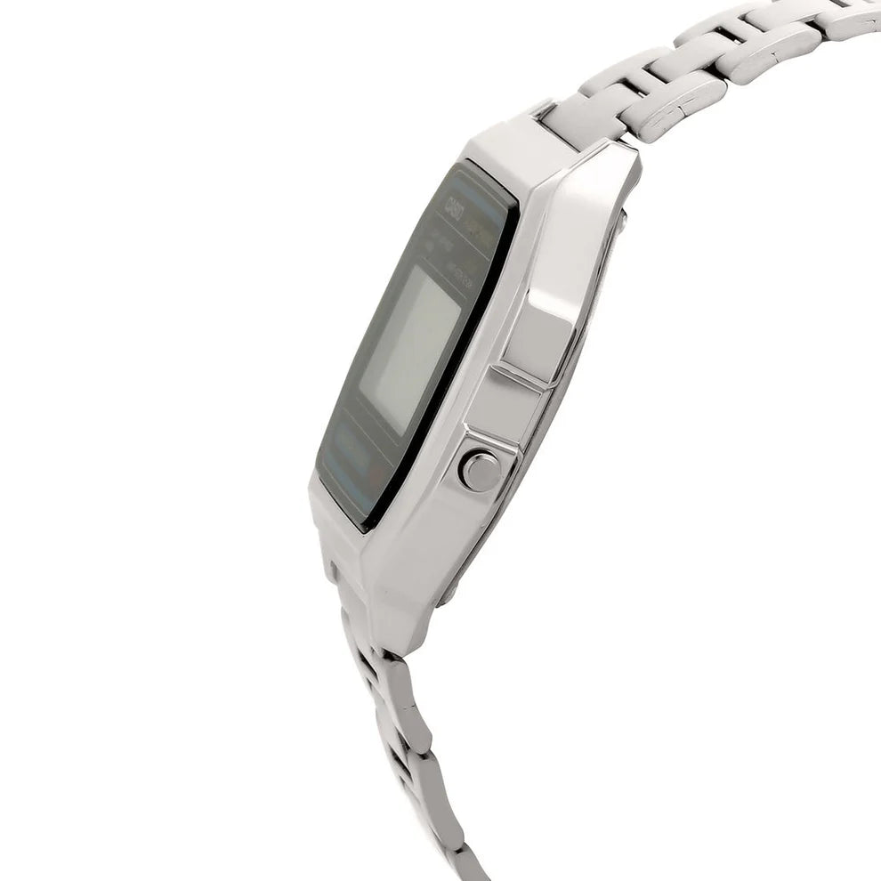 Casio Vintage Digital Silver Stainless Steel Watch