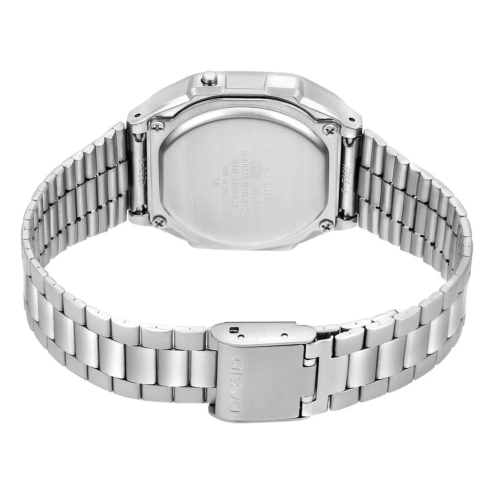 Casio Vintage Silver Digital Watch