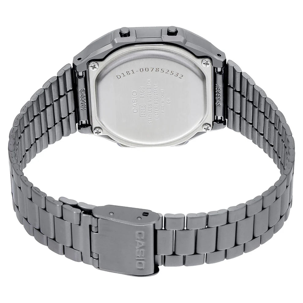 Casio Vintage Black Digital Watch for Men & Women