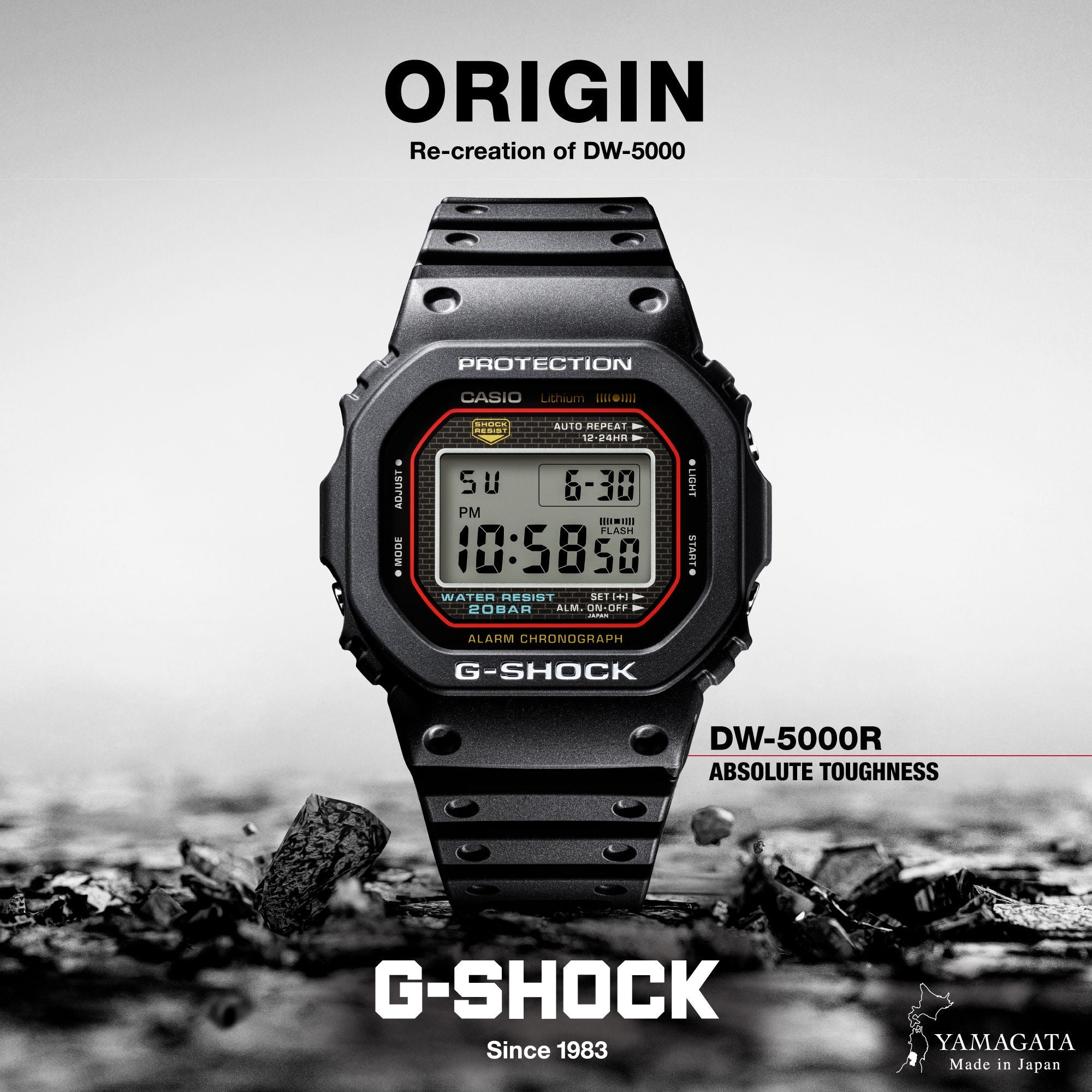 Vintage Casio G-Shock DW-5600 Digital Watch for Men