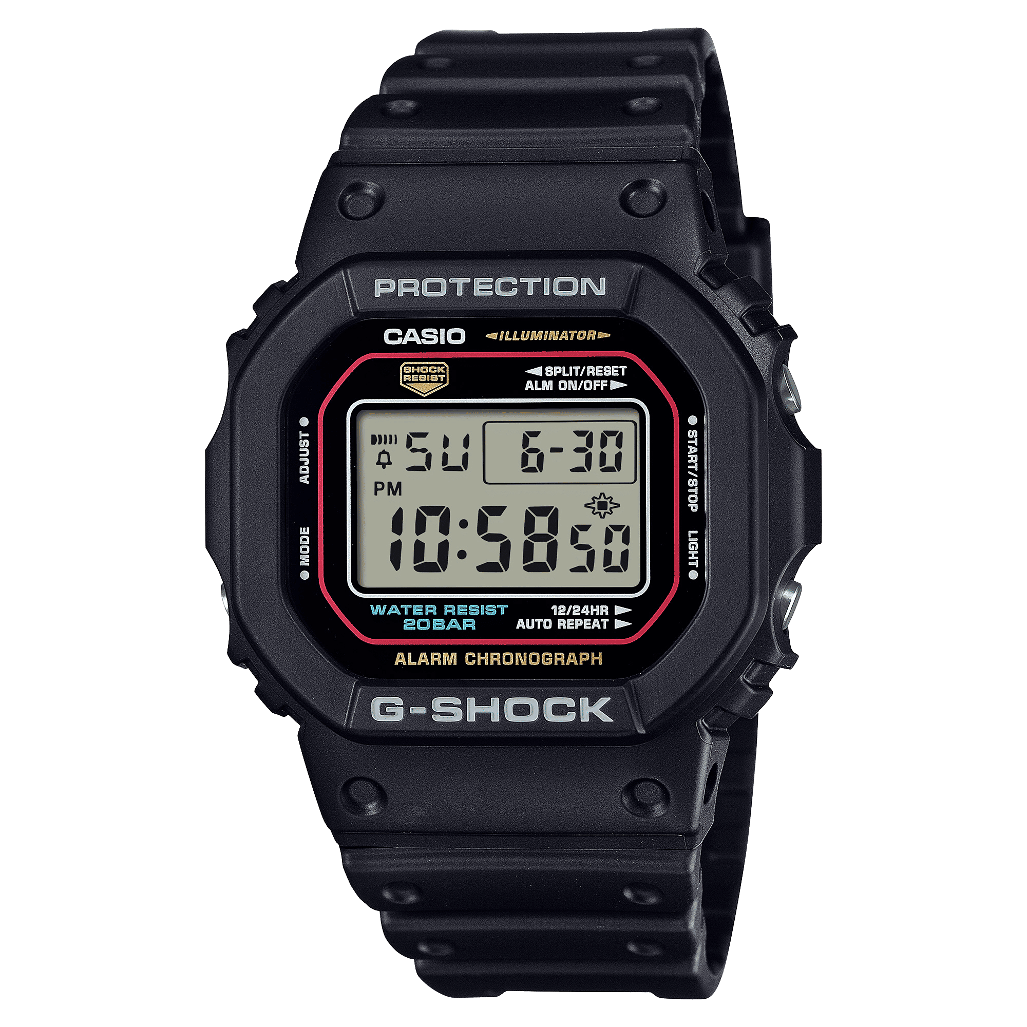 Casio G-Shock Alarm Chronograph Digital Watch for Men