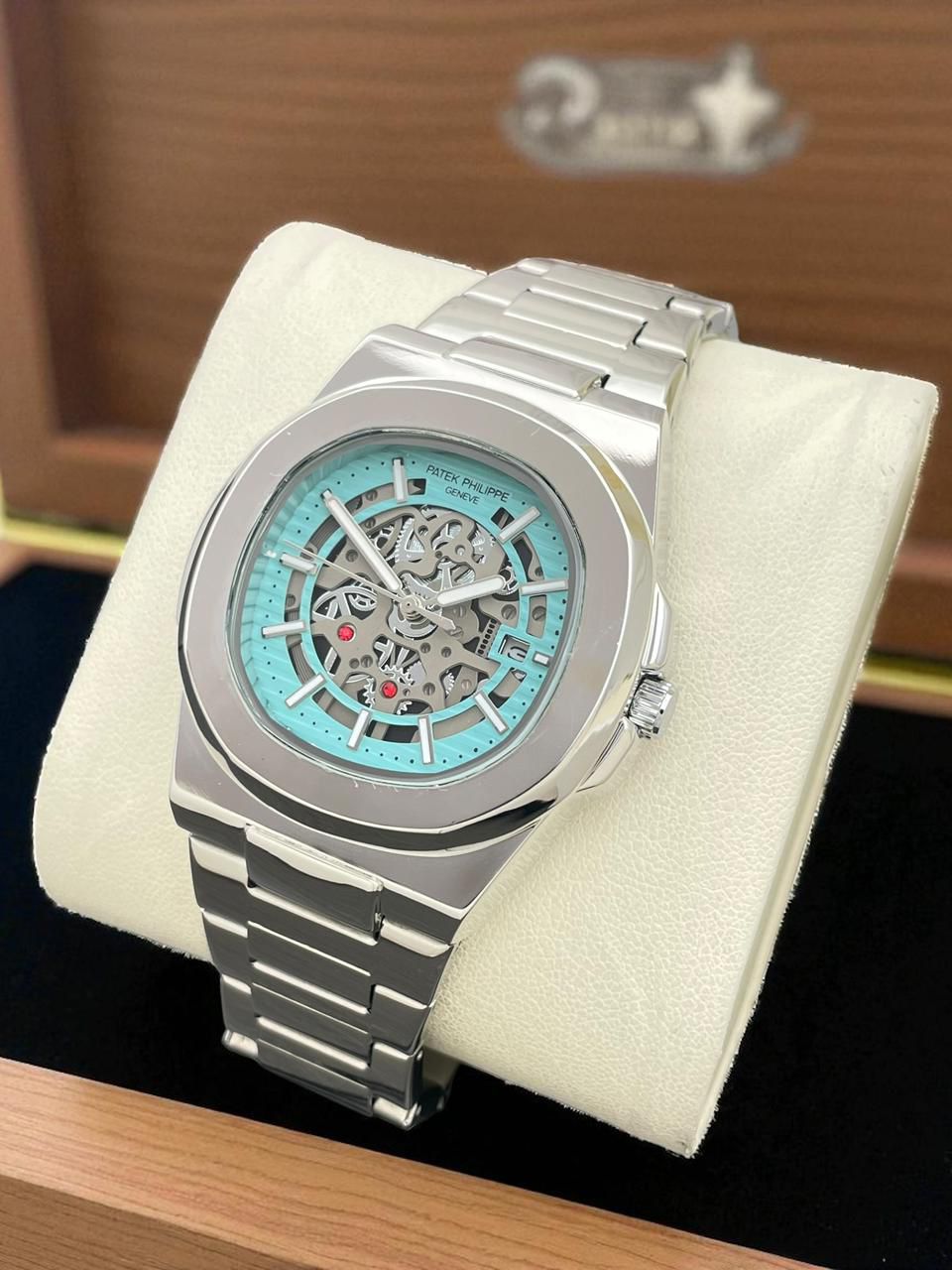 Patek Philippe silver Stainless Steel Men’s Watch