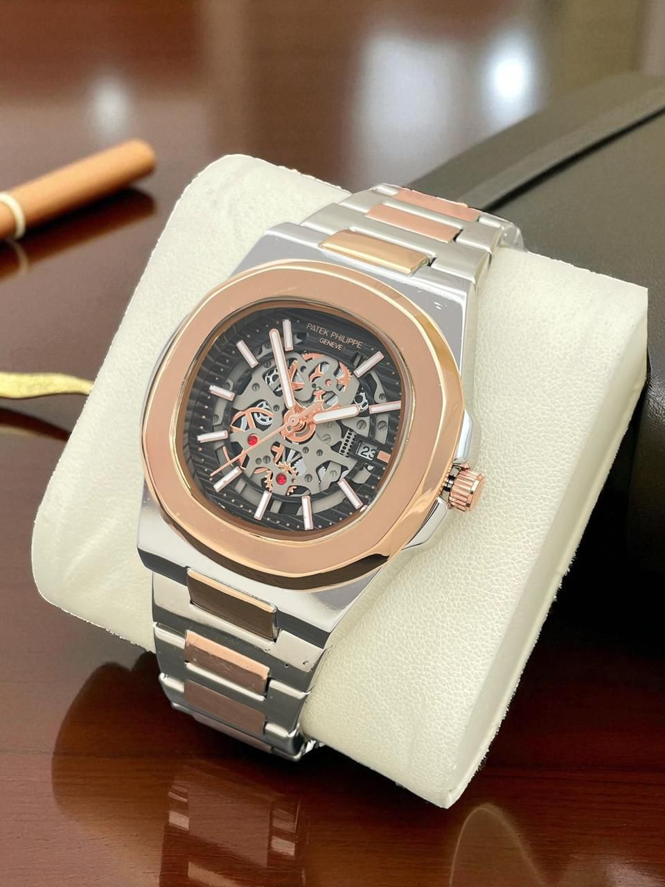 Patek Philippe rose goldStainless Steel Men’s Watch