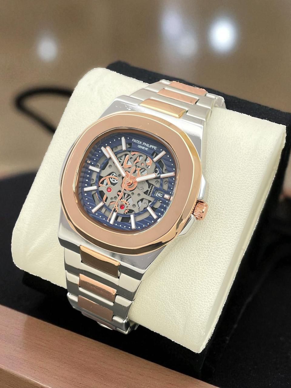 Patek Philippe rose goldStainless Steel Men’s Watch