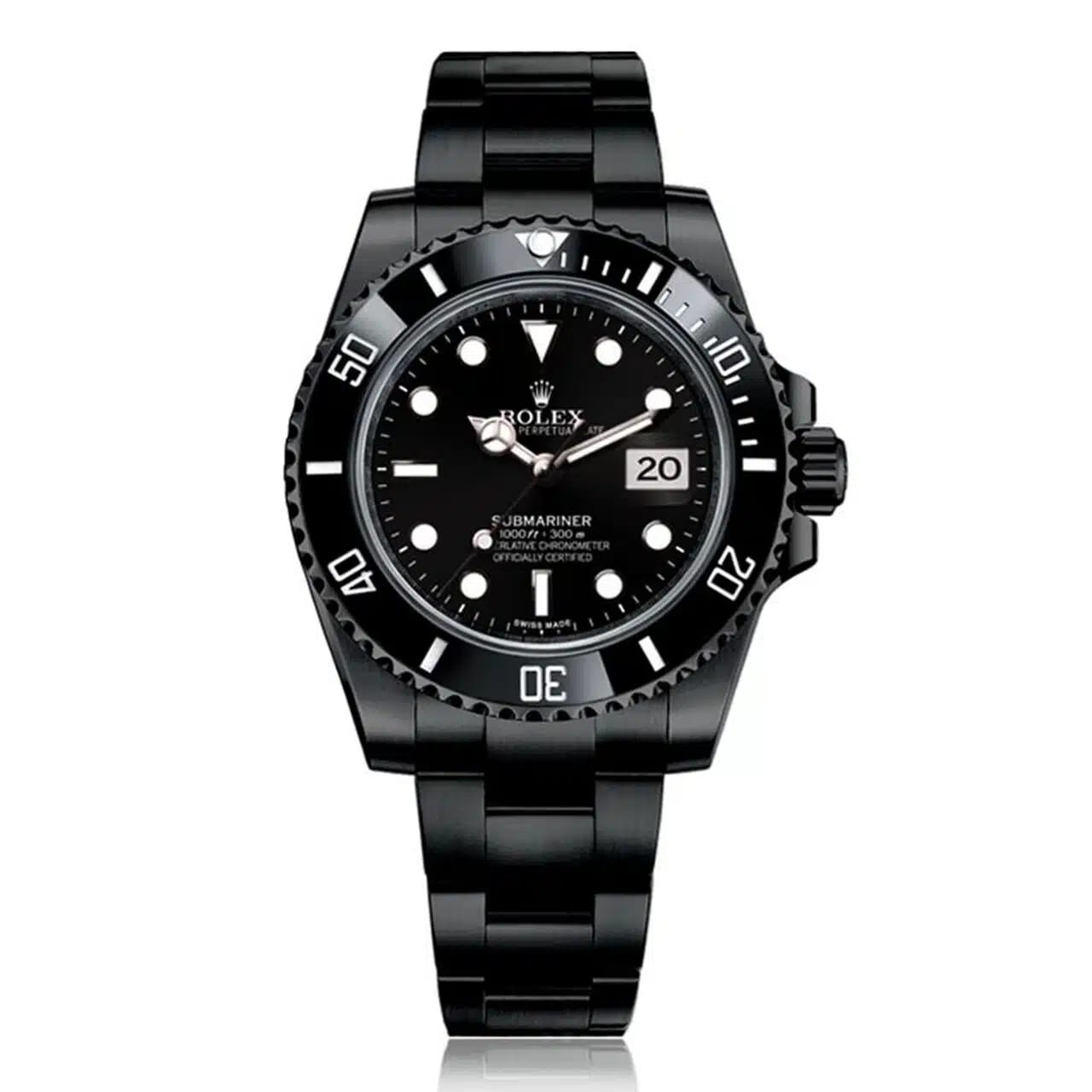 Luxury Black Diver Watch for Men