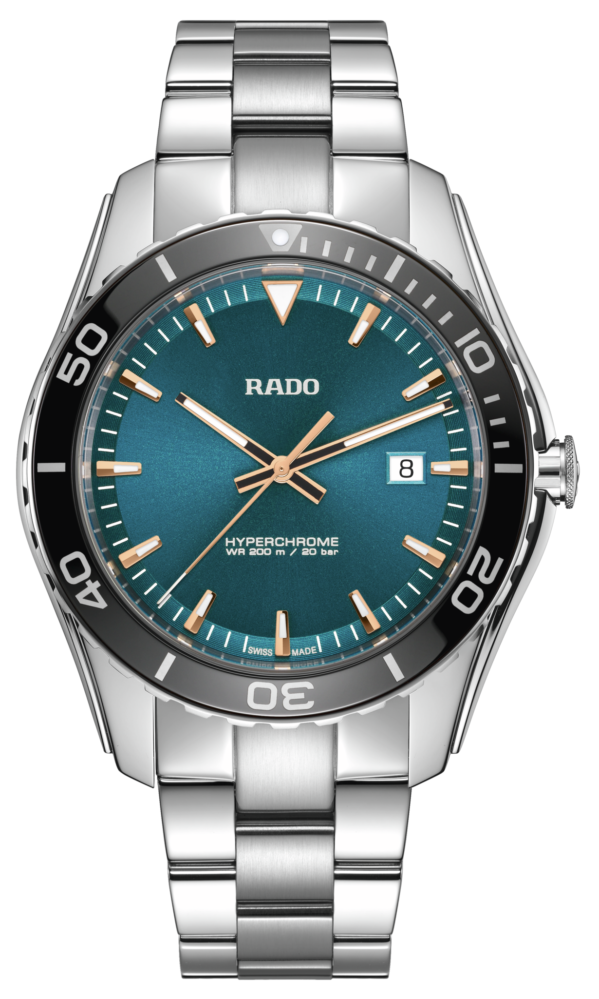 Black ceramic rotating bezel