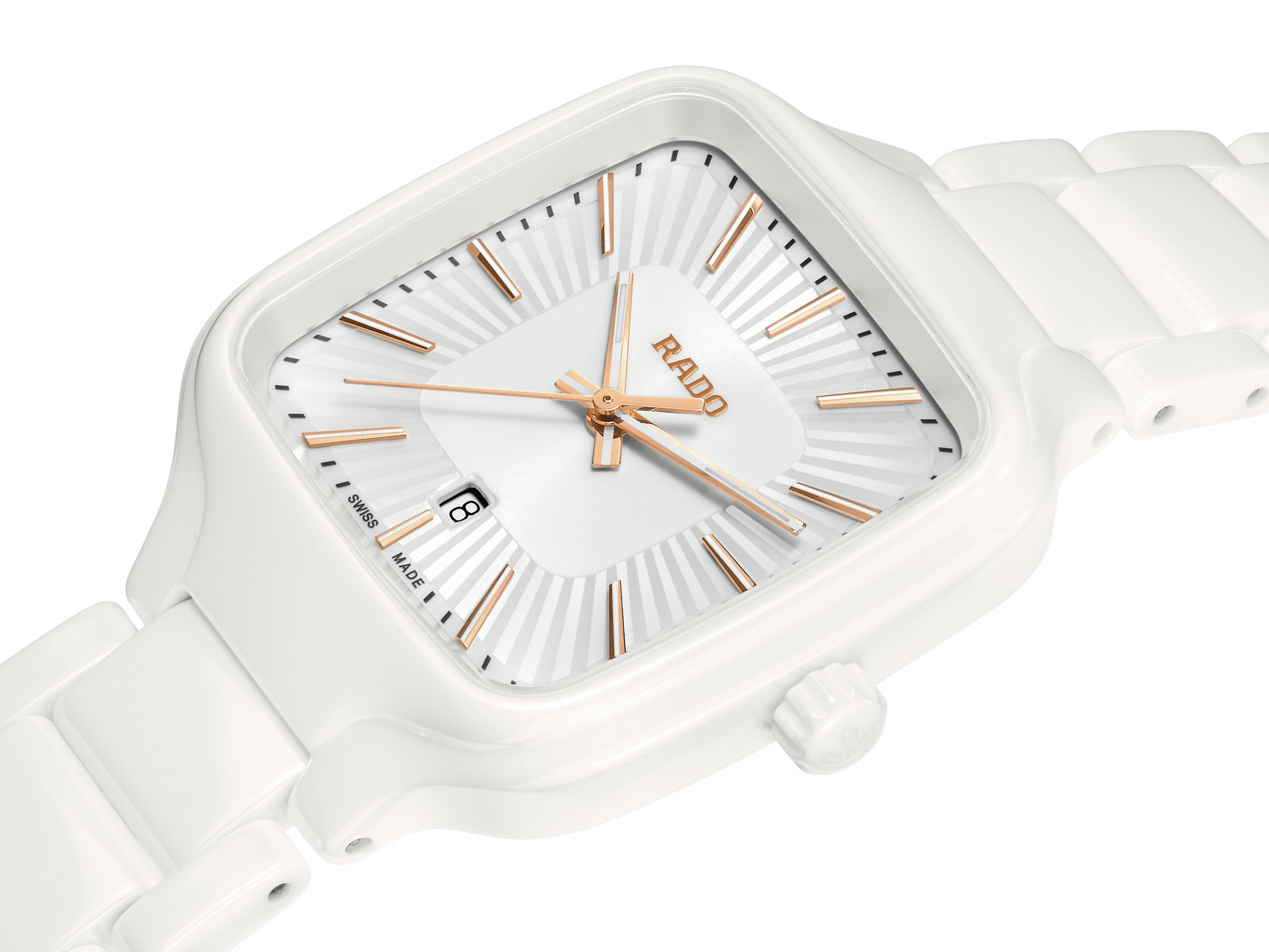 Rado White high-tech ceramic case and bracelet