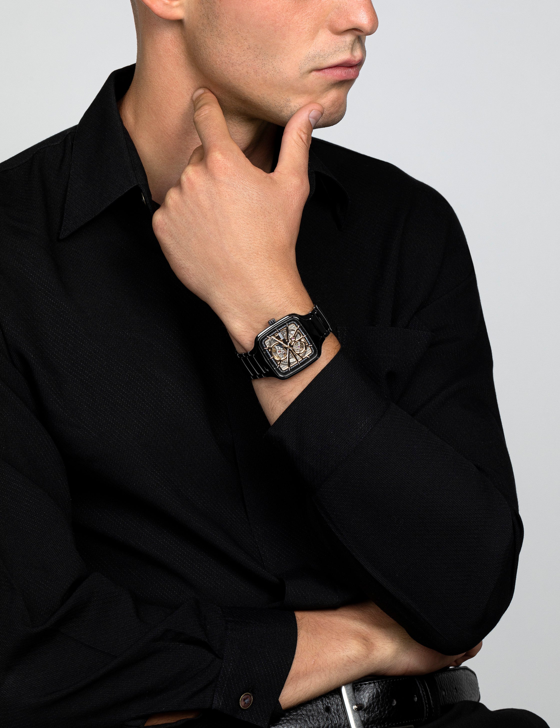 Rado True Square Skeleton Automatic watch
