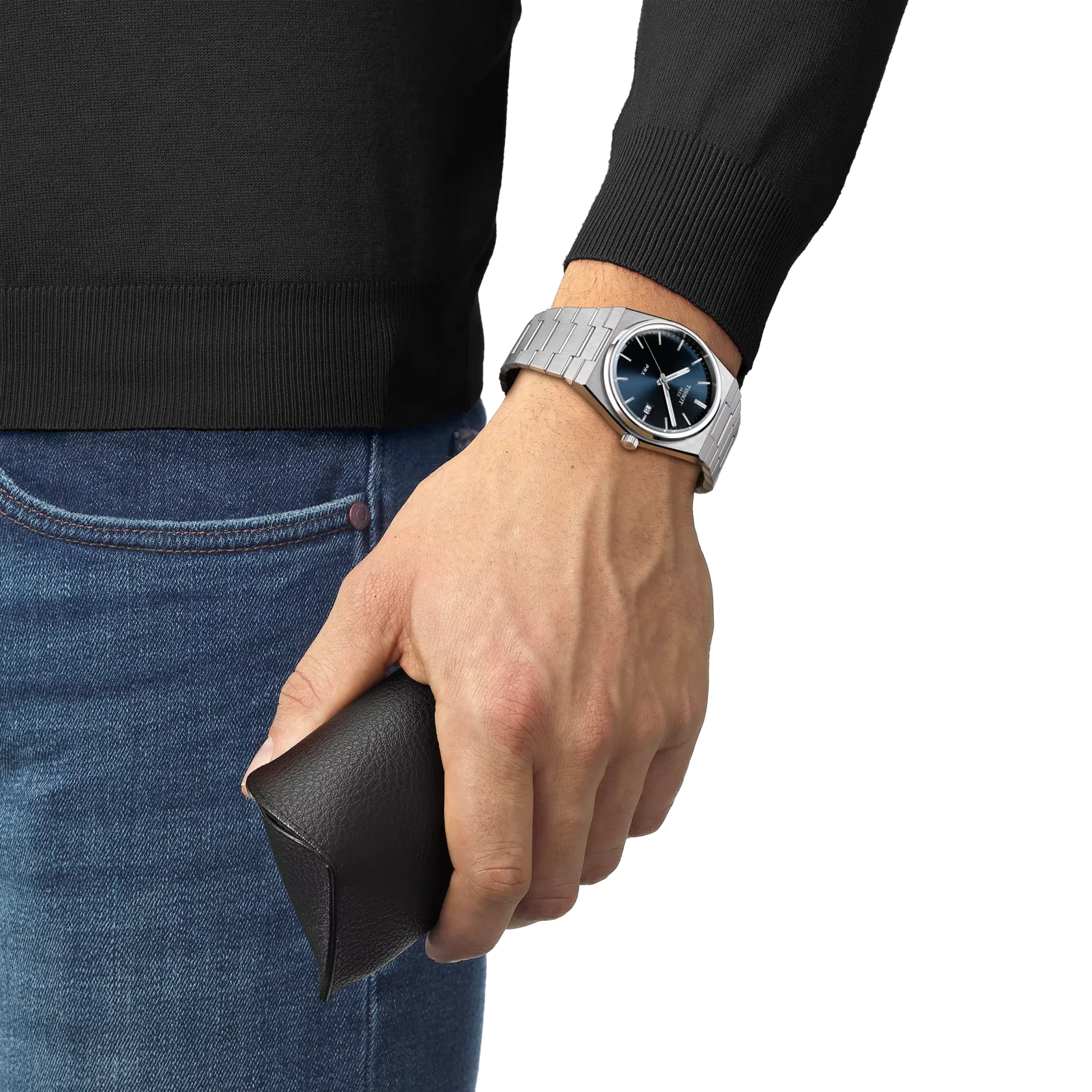 Tissot PRX Blue Dial Men’s Stainless Steel Watch