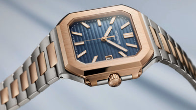 Patek Philippe Nautilus Rose Gold Blue Dial Luxury Men’s Watch