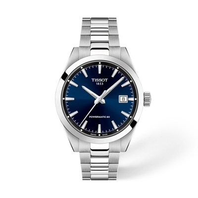 Tissot T-Classic Gentleman Powermatic  Blue Dial Stainless Steel Men’s Automatic Watch