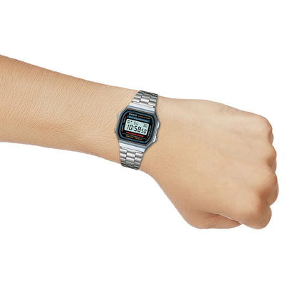 Casio Vintage Silver Digital Watch