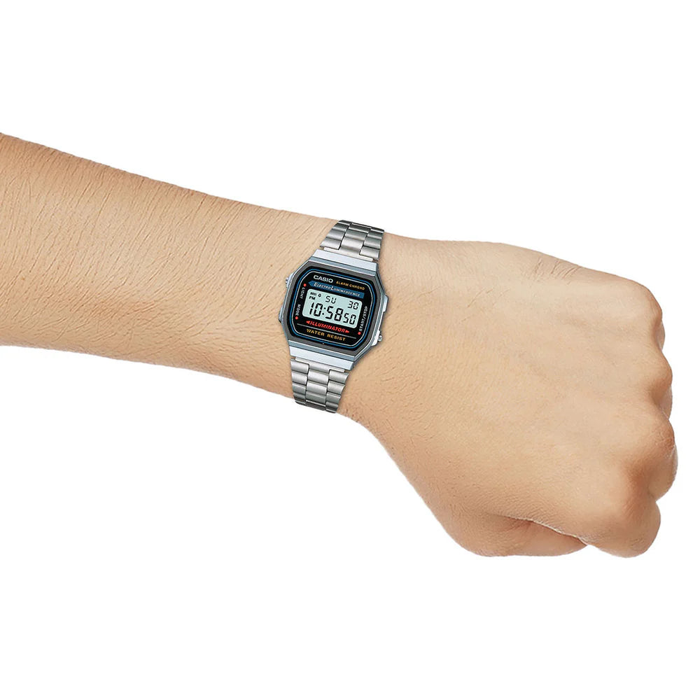 Casio Vintage Silver Digital Watch