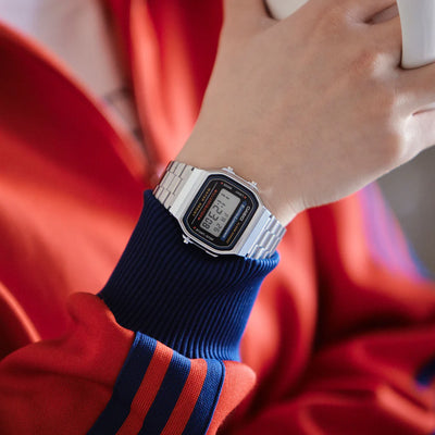 Casio Vintage Silver Digital Watch