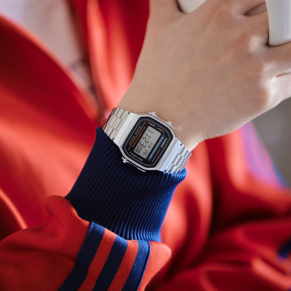 Casio Vintage Silver Digital Watch