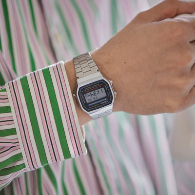 Casio Vintage Silver Digital Watch