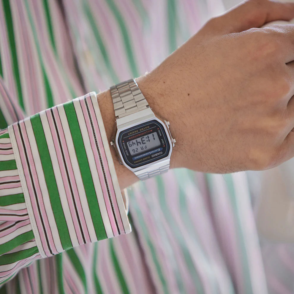 Casio Vintage Silver Digital Watch