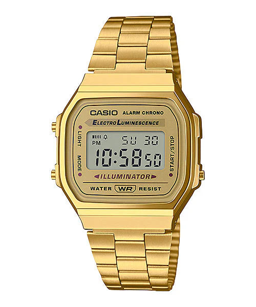 Casio Vintage Gold Digital Watch for Men & Women
