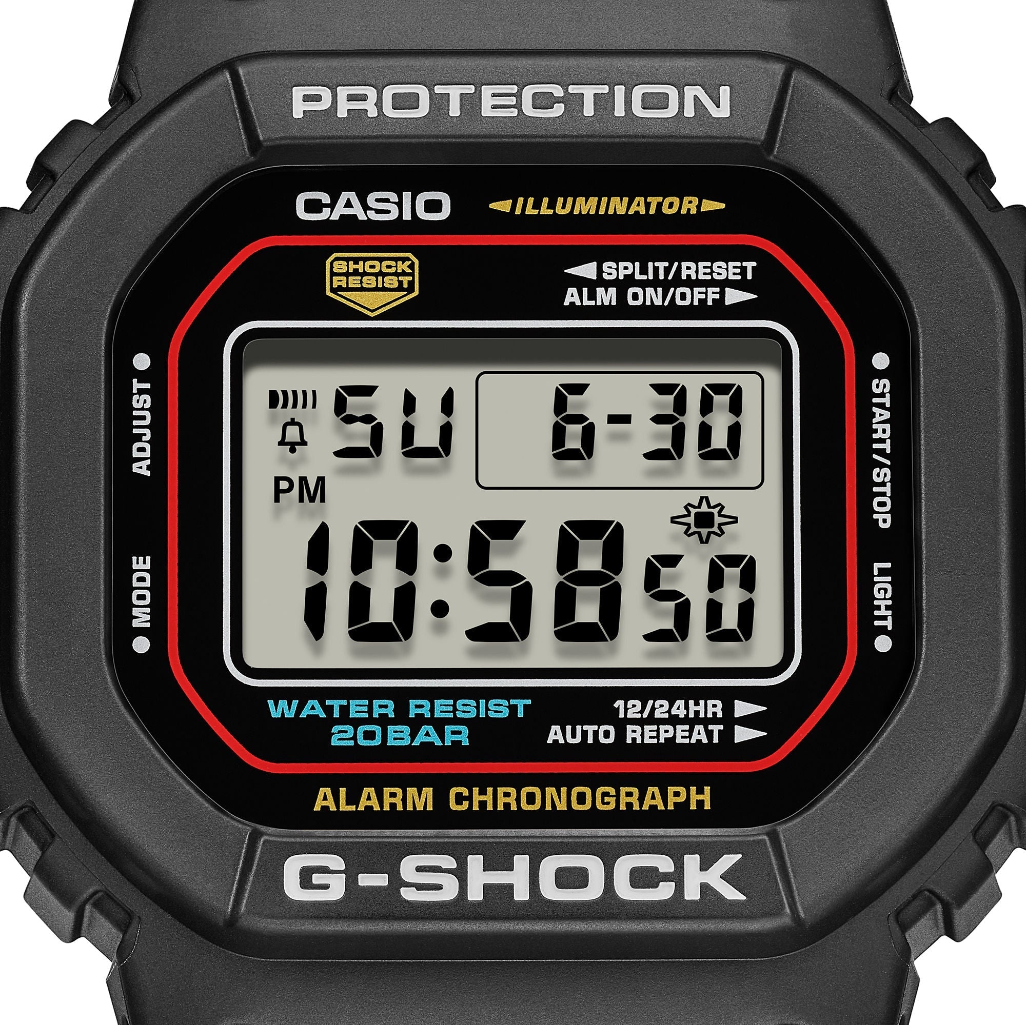 Casio G-Shock Alarm Chronograph Digital Watch for Men