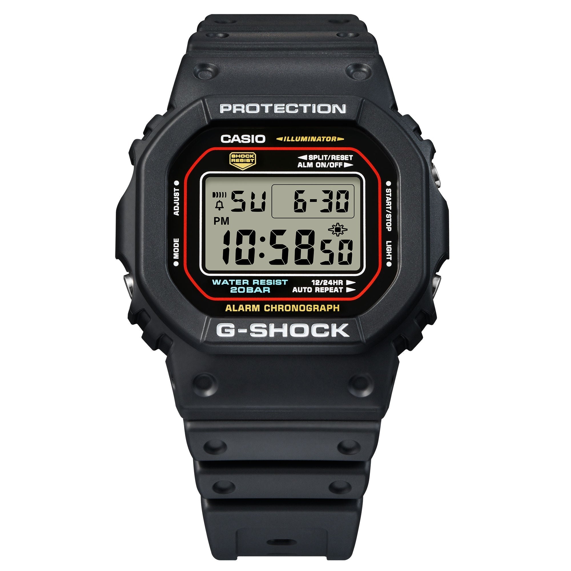 Casio G-Shock Alarm Chronograph Digital Watch for Men