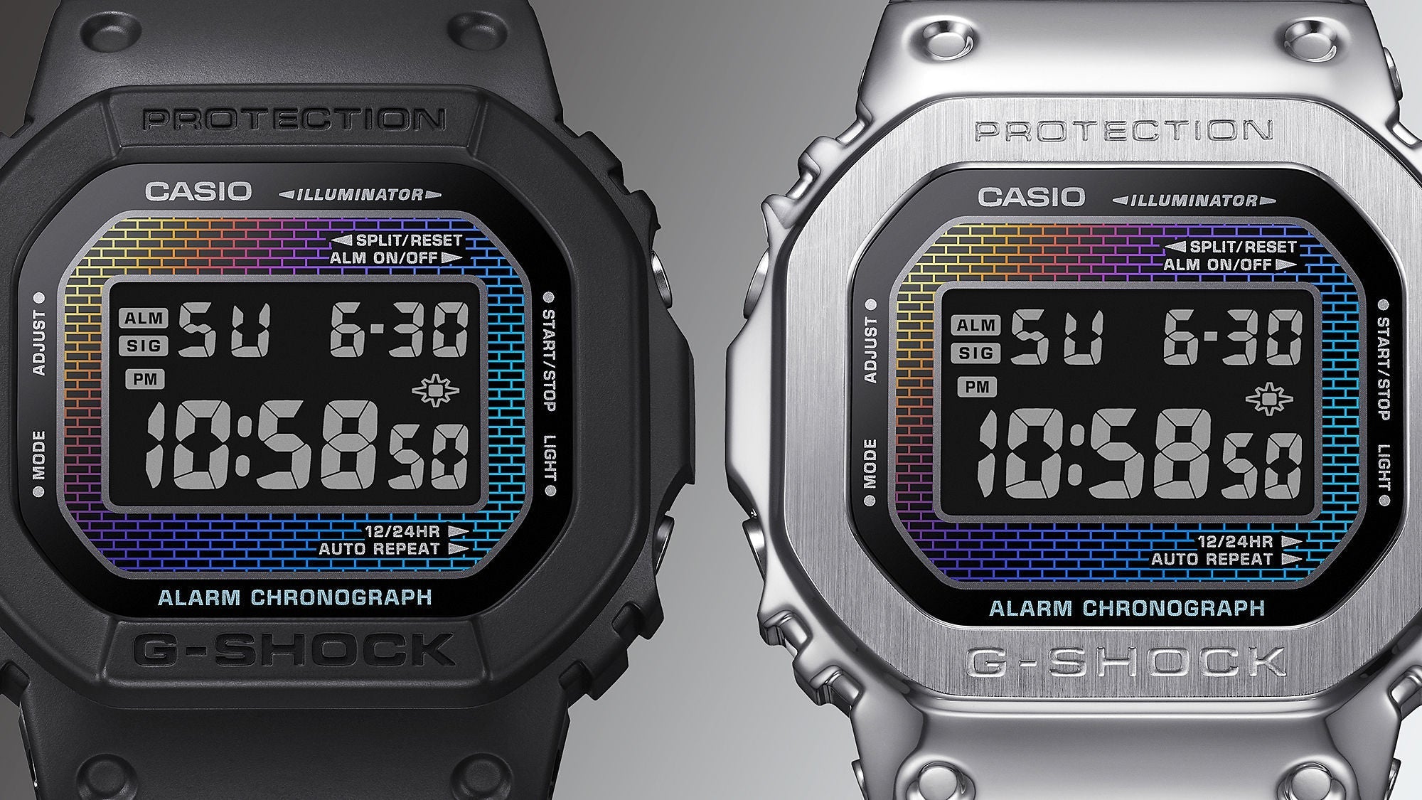 Casio G-Shock Rainbow Dial Digital Watch for Me