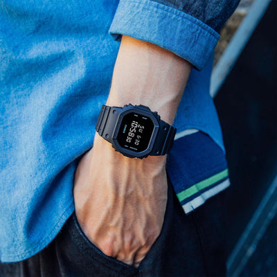 Matte Black Casio G-Shock Digital Watch for Men