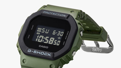 Olive Green Casio G-Shock Digital Watch for Men