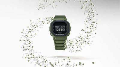 Olive Green Casio G-Shock Digital Watch for Men