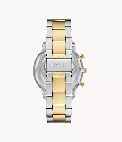 Fossil White Dial Chronograph Men’s Watch