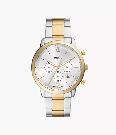 Fossil White Dial Chronograph Men’s Watch