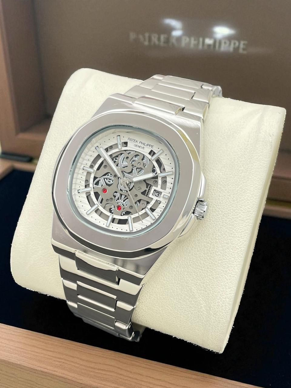 Patek Philippe silver Stainless Steel Men’s Watch