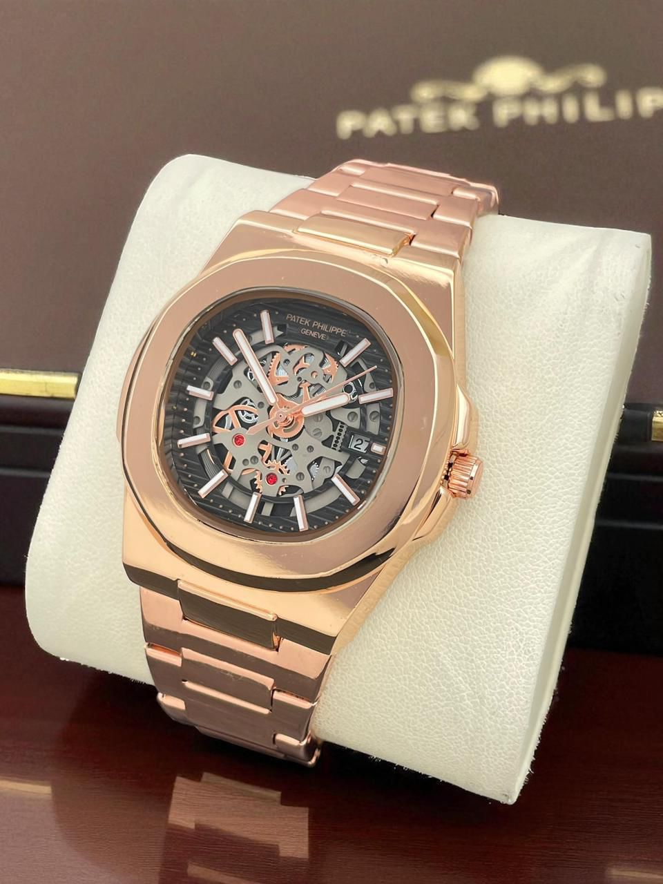Patek Philippe rose goldStainless Steel Men’s Watch