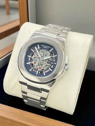 Patek Philippe silver Stainless Steel Men’s Watch