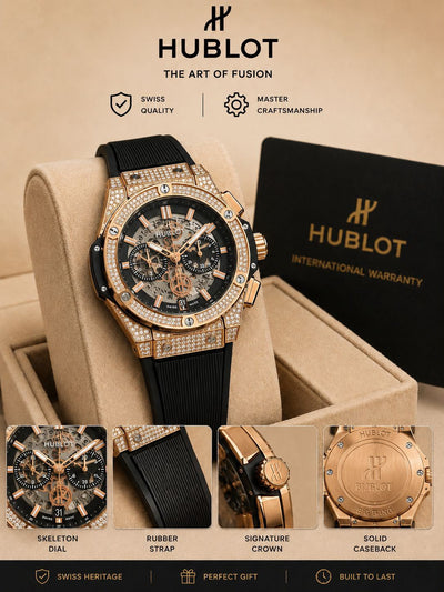 Luxury Skeleton Dial Men's Watch