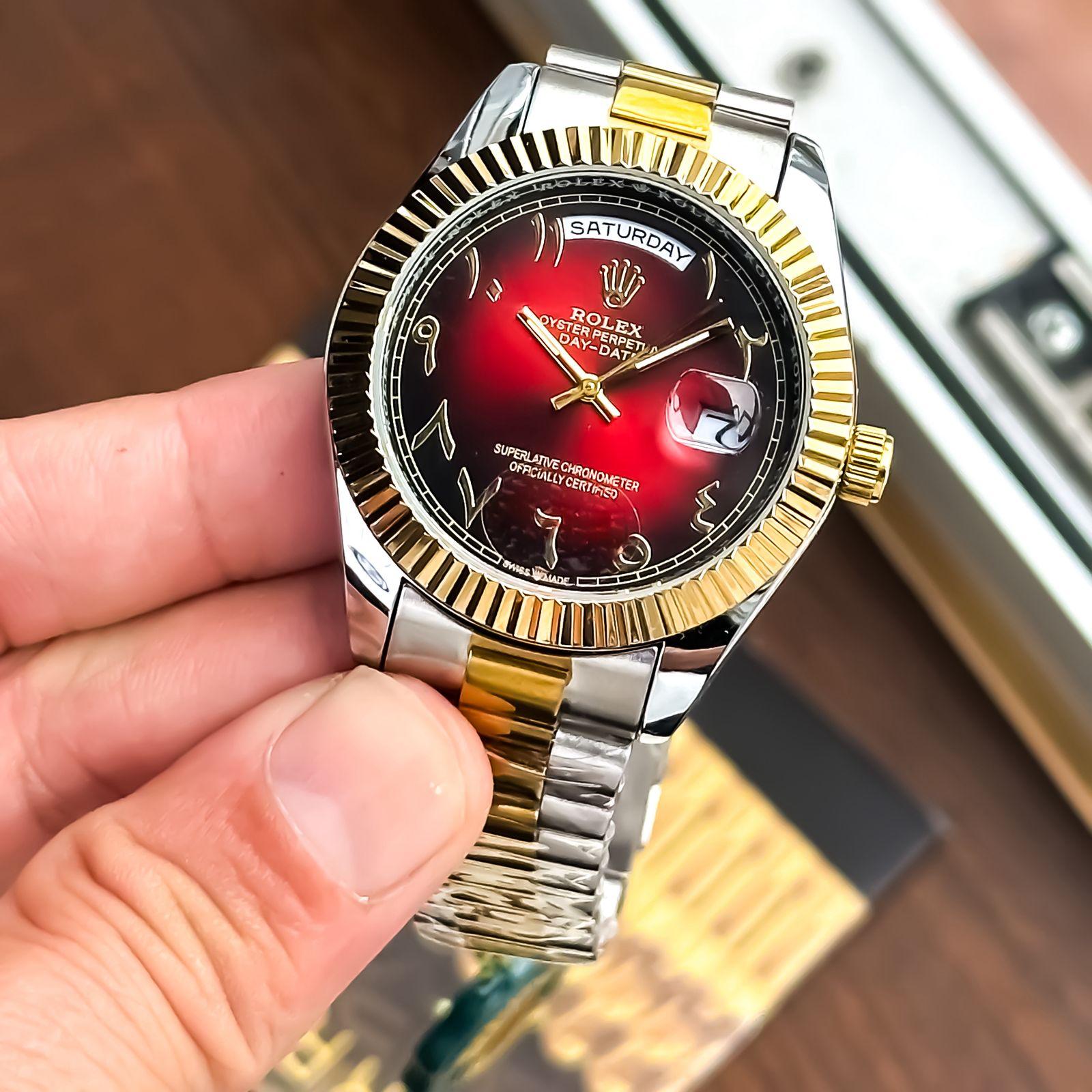 Luxury Two-Tone Datejust Style Watch