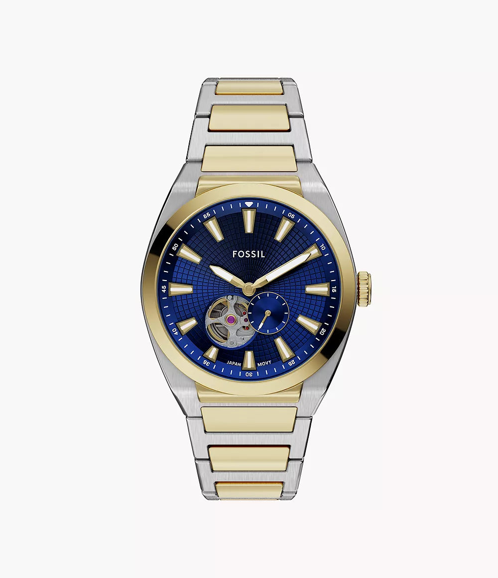 Fossil Blue Dial Automatic Analog Men’s Watch