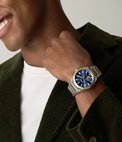 Fossil Blue Dial Automatic Analog Men’s Watch