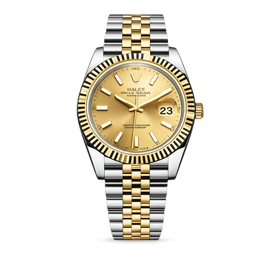 Rolex Date Just 41 Two Tone Gold Dial jubli Bracelet Japanese Master Quality Automatic Men’s Watch