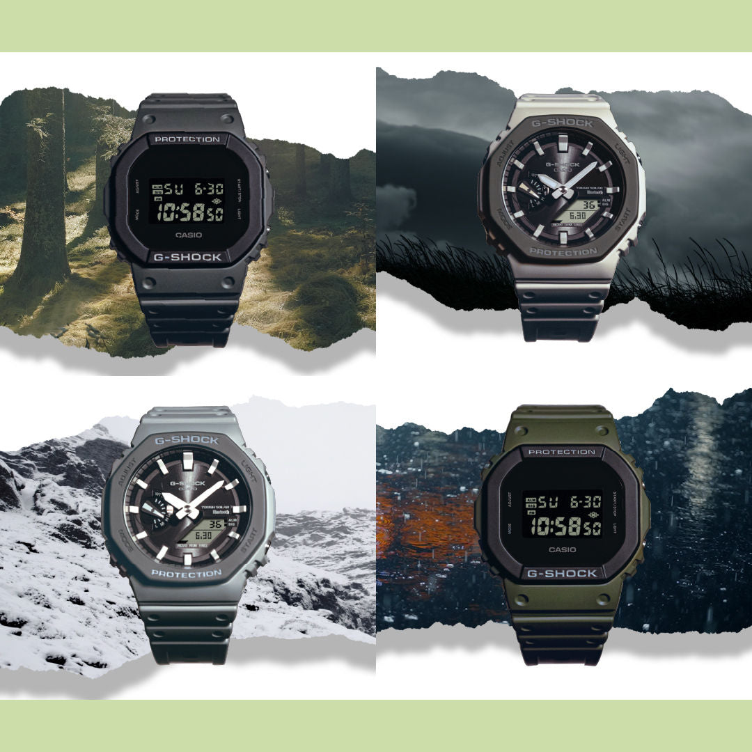 Olive Green Casio G-Shock Digital Watch for Men