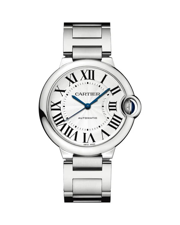 Luxury Silver Automatic Watch for Men & Women