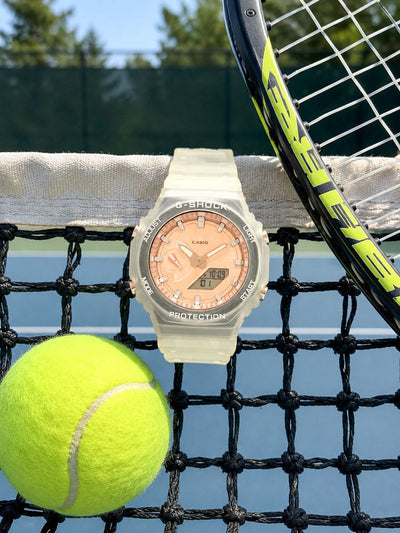 Casio G-Shock Transparent Gold Dial Analog Digital Watch