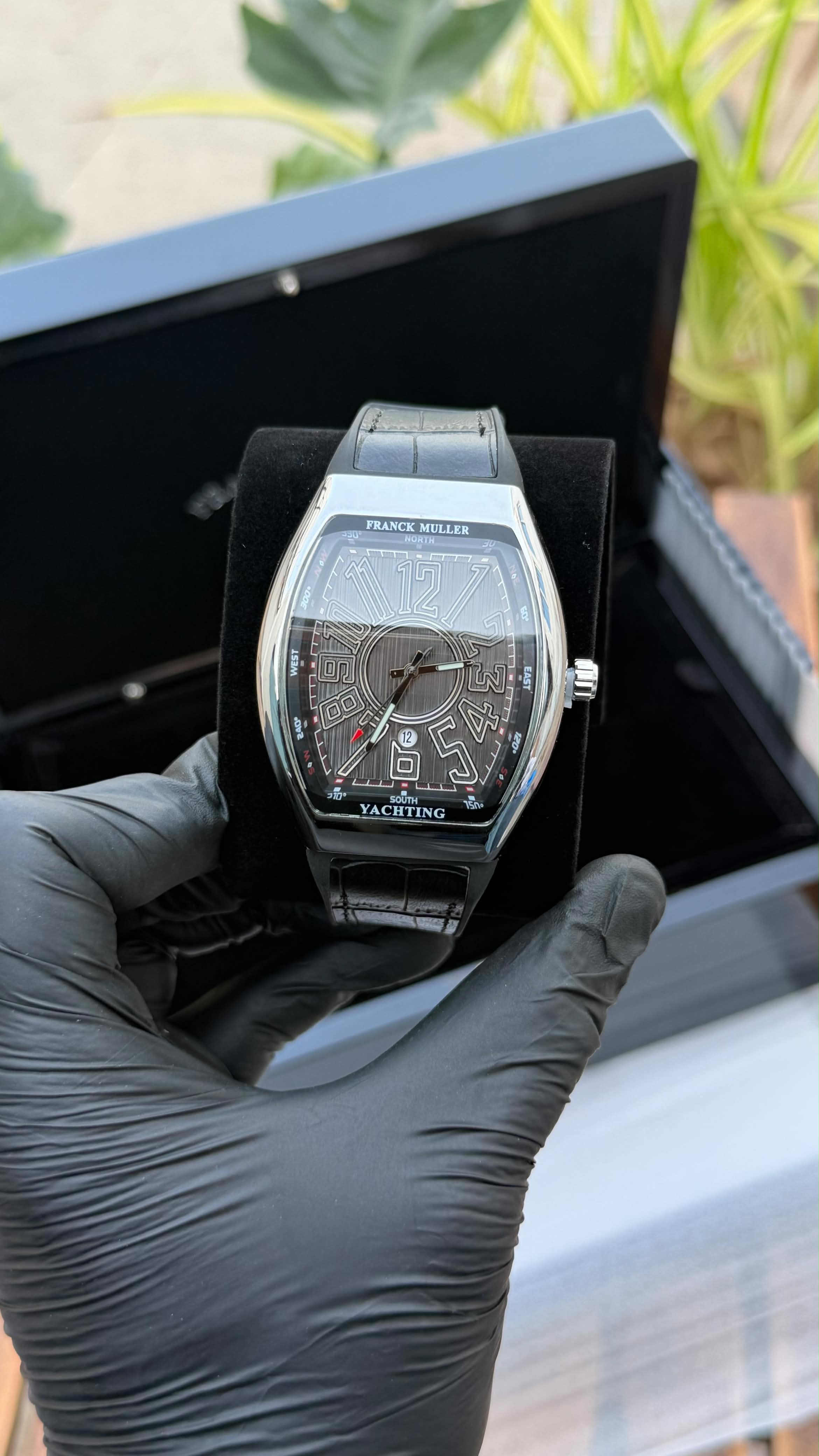 Franck Muller Vanguard Yachting Black Dial Automatic Luxury Watch