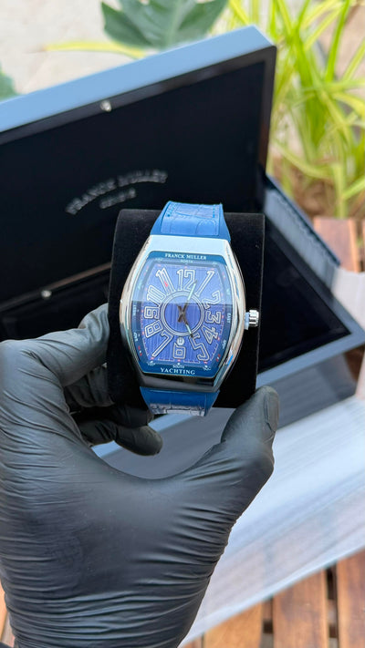 Franck Muller Vanguard Yachting Black Dial Automatic Luxury Watch