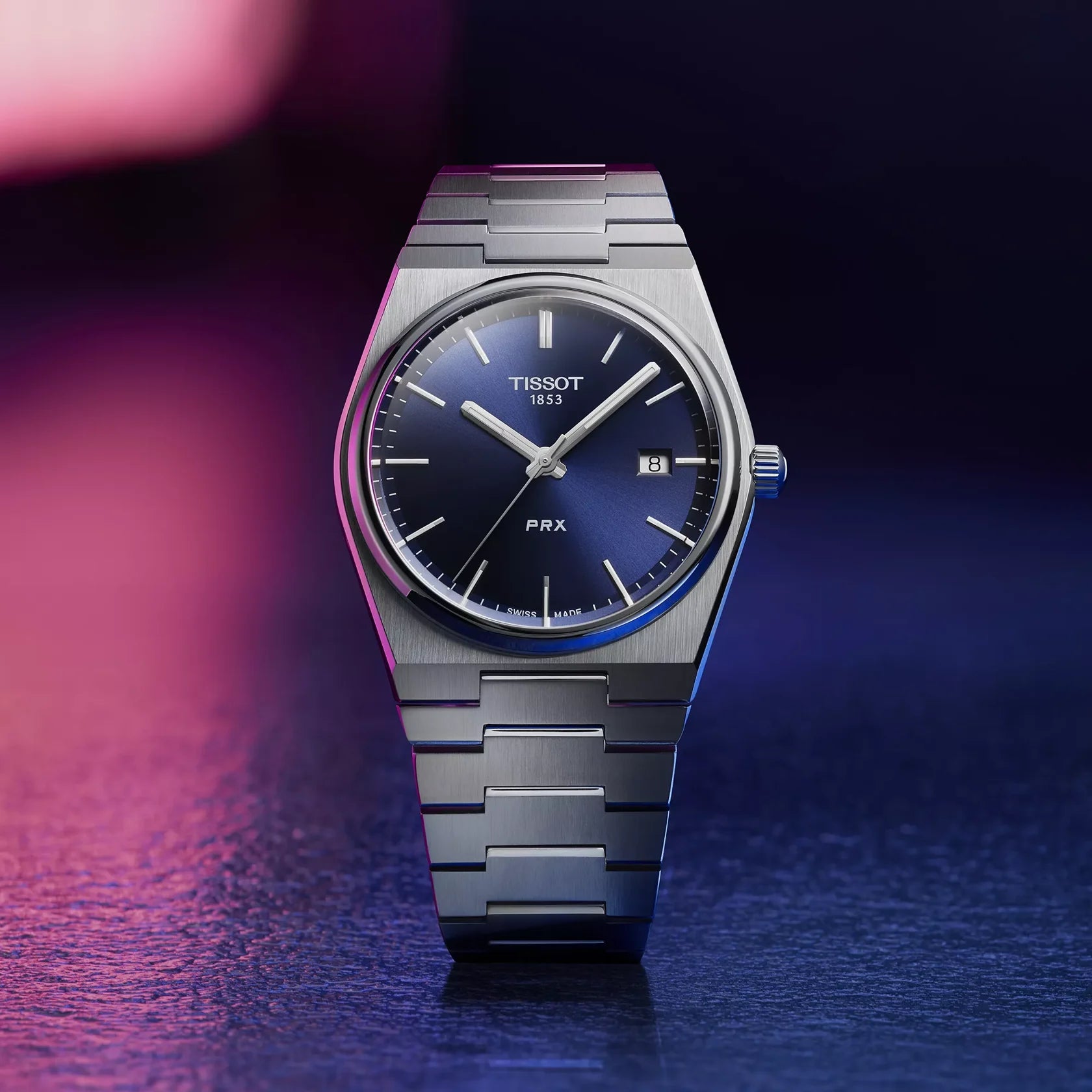 Tissot PRX Blue Dial Men’s Stainless Steel Watch