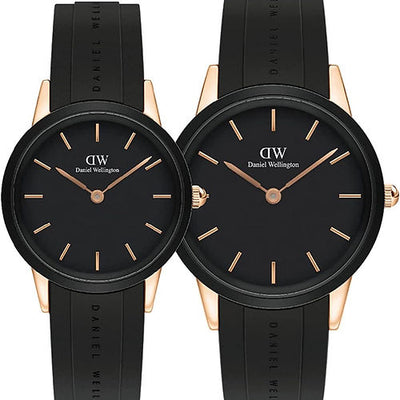 Golden Romance Couple Watch