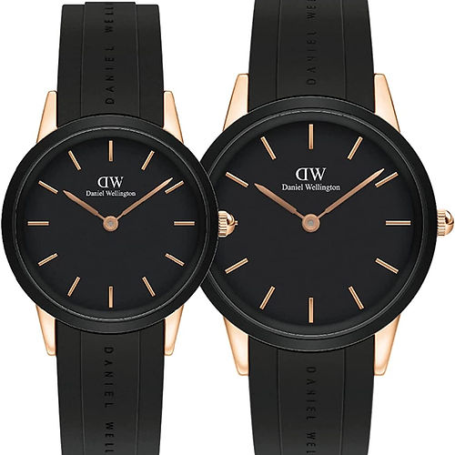 Golden Romance Couple Watch
