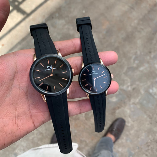 Golden Romance Couple Watch