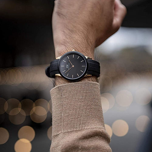 Golden Romance Couple Watch