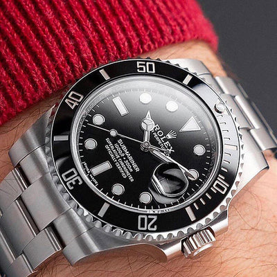 Rolex Heritage Black Quartz Watch