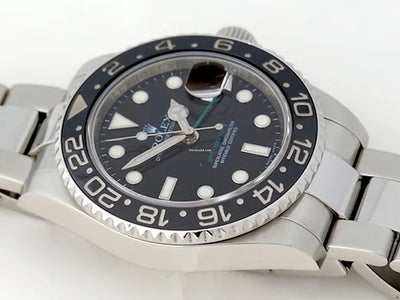 Rol ex Automatic Black Bezel Men's Watch